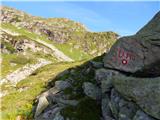 Parkplatz Innerfragant - Baumbachspitze